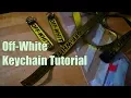 How to make an Off White Keychain from a belt HYPEBEAST