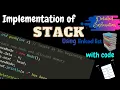 Implementation of Stack Using Linked List Stack Operations Data Structures Hindi