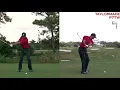 Tiger Woods Iron Swing Sequence and Slowmotion