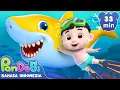 Download Lagu Bayi Hiu \u0026 Keluarga Pandobi | Baby Shark | Keluarga Hiu | Super Pandobi Bahasa Indonesia