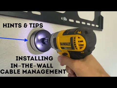 Download MP3 ★★★★★ Installing the Echogear Cable Management System in the Wall Instructions and Tutorial for TV