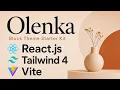 Modern WordPress Block Theme Development React js Tailwind 4 Vite Gutenberg blocks