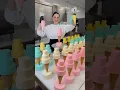 Download Lagu Ice cream with mini cake on top #icecream