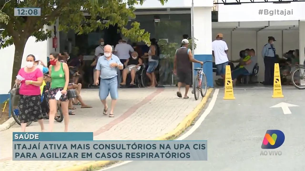 Itajaí ativa mais consultórios na UPA CIS para agilizar atendimento em casos respiratórios