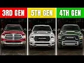 We Tested the 3rd Gen 4th Gen 5th Gen RAM 1500 After 200 000 Miles A Clear Winner