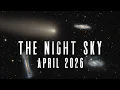 The Night Sky April 2026 Comet R3 PANSTARRS Lyrid Meteor Shower