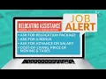 Relocation assistance