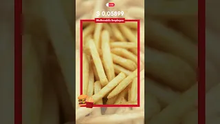 Salary Per Second - as a McDonalds Employee