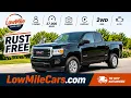 Simple low miles small pickup 2019 GMC Canyon 4 cylinder 2WD not complicated has Camera and CarPlay