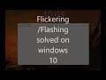 2020 How to stop screen on any windows 100 Work