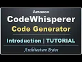 Amazon CodeWhisperer Tutorial Code Generator Demo