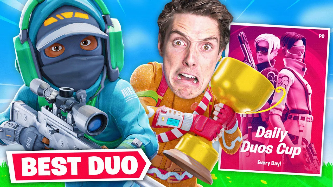CASH CUP WITH LAZARBEAM (Best Duo in Fortnite)