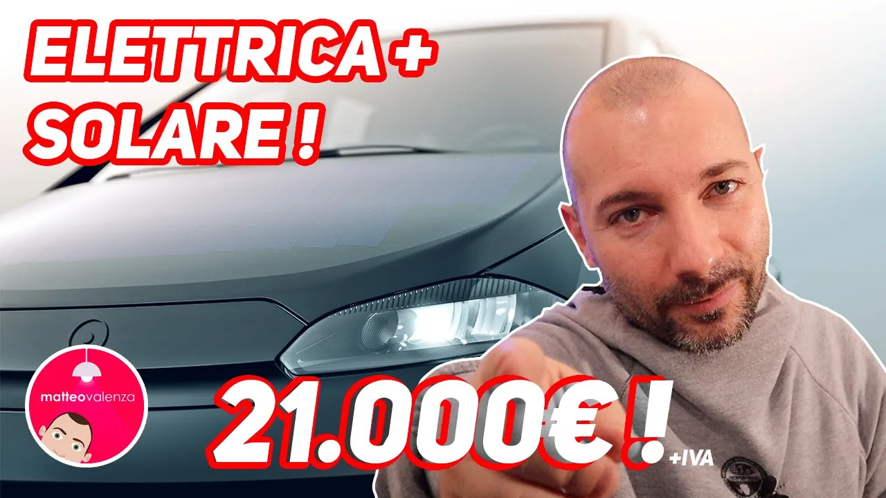 Sono Motors Sion, l’elettrica che integra 2.048 celle solari