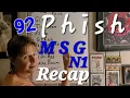 Phish Madison Square Garden - Recap Setlist