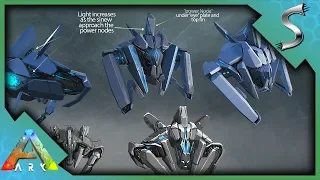 ARK EXTINCTION DLC CREATURES NEW ITEMS ENFORCER DRONE SCOUT DRONE GASBAG FROST TITAN