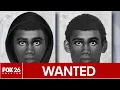 Sketch released of suspect wanted in Houston car wash shooting