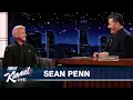 Sean Penn on Smoking at the White House Walking Around with No Shoes Working with Dakota Johnson