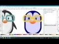 Promocean Mascot - simple Penguin in Inscape
