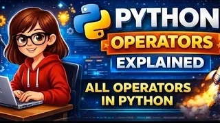 Learn Python from Scratch Part 2 Python Operators Explained All Operator Types with Examples