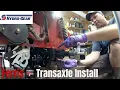 Ferris Hydro Gear Transaxle Full Install