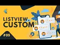 Flutter ListView custom constructor - Performance optimized ListView in Flutter