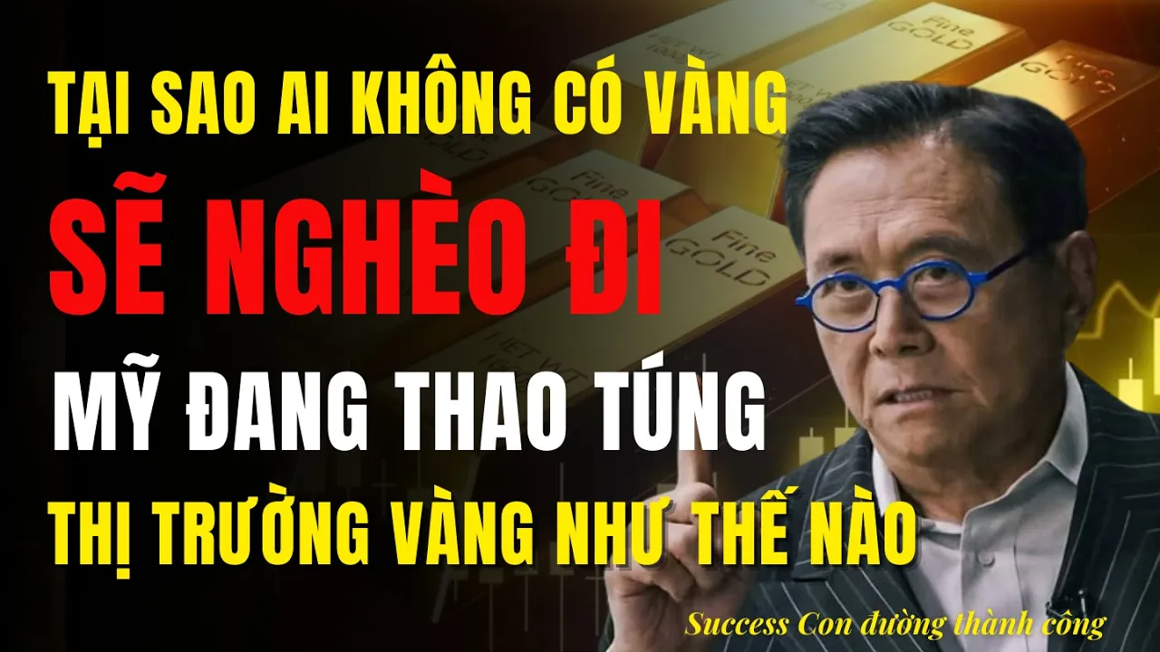 Outline Video Mỹ Đang Thao Túng Thị Trường Vàng - Ai không nắm bắt sẽ Mất Trắng tiền!