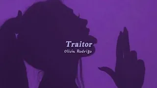 Download Olivia Rodrigo - Traitor (slowed) MP3