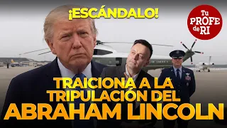 SCANDAL TRUMP BETRAYS THE ABRAHAM LINCOLN CREW IT SPIRALS OUT OF CONTROL