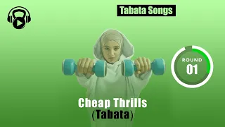 TABATA SONGS Cheap Thrills Tabata W Tabata Timer 