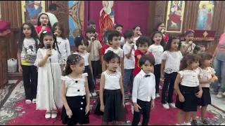 ترنيمة احكيلنا بصوت اجراسك كورال نى انجلوس كنيسة الشهيدة مارينا المنيا  دندنها