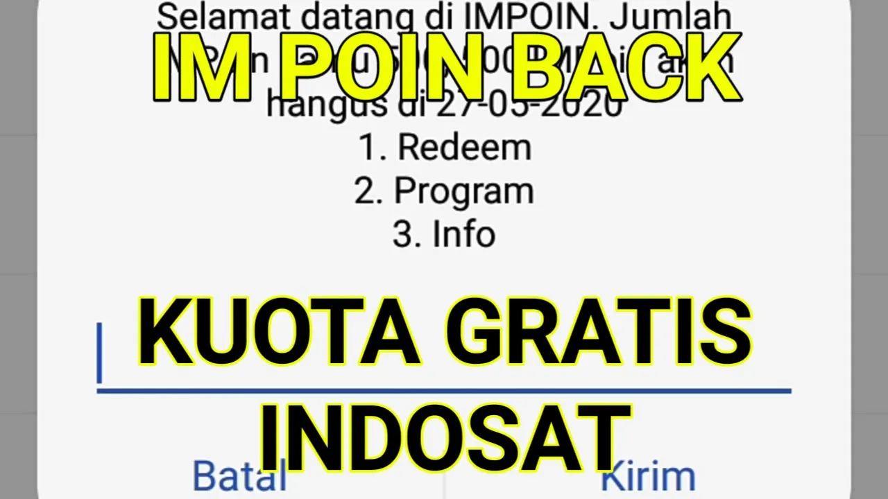 Tukar 200 poin dengan pulsa 50k. 