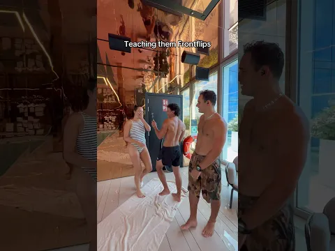 Frontflip training 😂