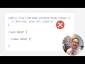 Extending Inner Classes The Qualified Superclass Constructor Invocation