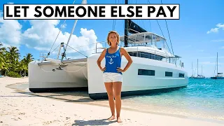 SAVE THOUSANDS! 🤩 2023 Lagoon 55 Sailing Catamaran Liveaboard Yacht Tour