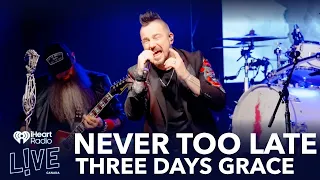 three days grace never too late iheartradio live 2025 