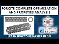 Forcite CNT Optimization optimization Mechanical Properties