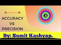 Accuracy vs precision