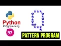 Python Pattern Programs - Printing Stars in Q Shape