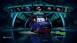 Cars 2 The VideoGame All Characters Todos Os Personagens Xbox 360 
