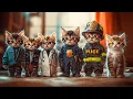 Download Lagu Cute kittens in different professions  Music video for the song Cartoon On \u0026 On | Cult of Kittens