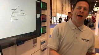 Elo at InfoComm 2018 DisplayNote Montage demo