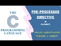 Macro Substitution Pre-processor Directive