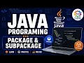 Java Tutorials for Beginners Packages and Subpackages ICSE BlueJ Examples