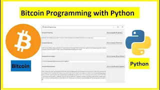 Bitcoin Programming with python Python code with public Blockchain