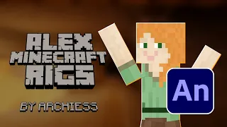Alex Minecraft Rigs on Adobe Animate