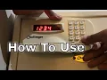 How To Use a Hotel Safe