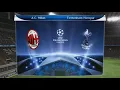 UEFA CHAMPIONS LEAGUE | MILAN VS TOTTENHAM /  Pro Evolution Soccer 2010 Gameplay