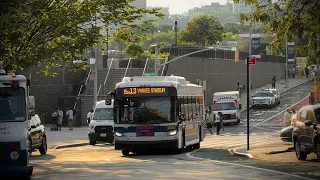 RARE NYC Bus More XD40 Action on the Bx13 LCL