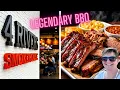 Mouth Watering BBQ at 4 Rivers Smokehouse BBQ