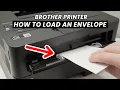 How to Load Envelopes in Brother Printer Manual Feed Slot